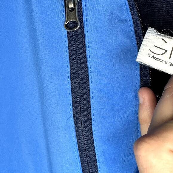 Vintage Oklahoma City Thunder NBA Fleece-Lined Mens Zip Up Jacket Medium PAINT - Picture 14 of 16